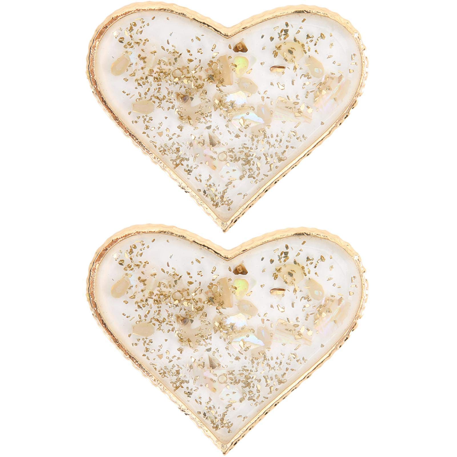 CimennNail Art Palette, Crystal Nail Tips Display Stand, Practice Showing Board, Manicure Tool for Household Nail Salon(Heart)