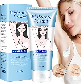 Skin Lightening Cream for Body,Skin Whitening Cream,Underarm Whitening Cream for Dark Skin and Private Parts, Fade Melanin on Body Armpit Knees Elbows