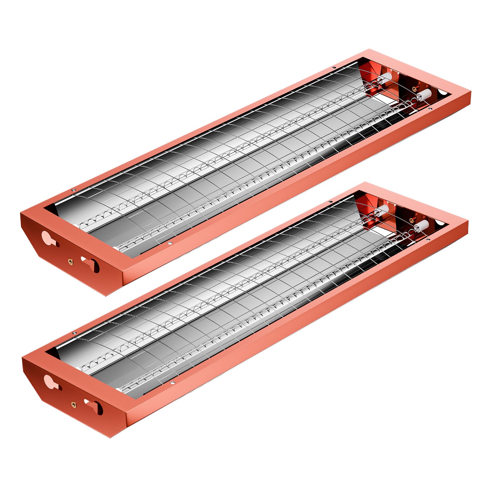 Gosangom 2000W Infrared Paint Curing lamp, 110V car Infrared Curing lamp, car Body Repair Paint Dryer, Body Repair Paint Curing System, 1 Set of 2 Pieces, for car and Furniture