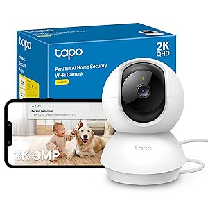 Tapo C210 2K 3MP Pan/Tilt Indoor Camera