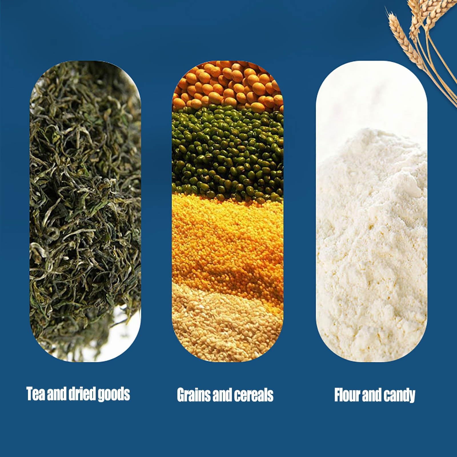 Contenitori Per Alimenti Barattolo Riso In Ceramica Con Coperchio Barile Riso Domestico Barattolo Materiale Medicinale Secchio Per Farina Cucina Barattolo La Conservazione Degli Alimenti Bottiglia(A,C
