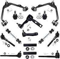 Vista 11 de Detroit Axle - Kit de suspensión frontal de 15 piezas para Jeep Grand Cherokee 99-04 1999 2000 2001 2002 2003 2004, brazos de control superior e