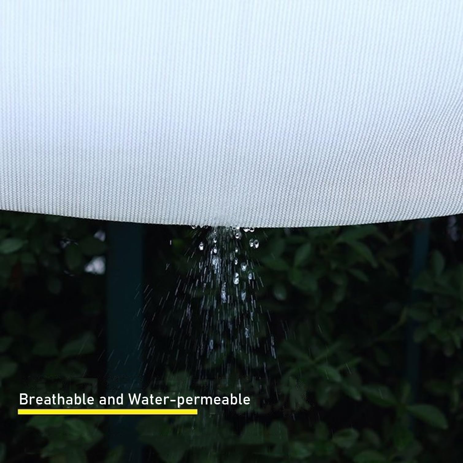 Rete ombreggiante con protezione UV al 90%, in tessuto bianco con occhielli, traspirante, per piante da serra e copertura del patio (800 cm x 800 cm)