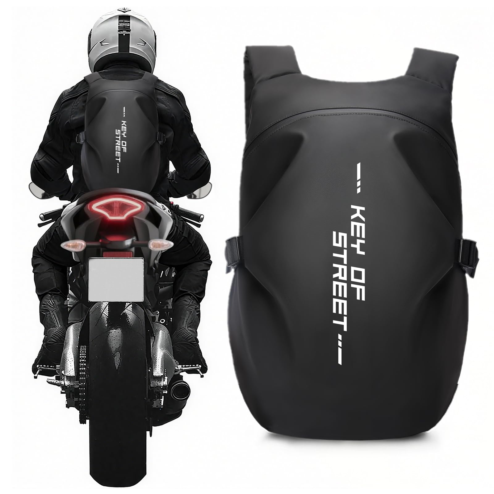 10 Essential Waterproof Motorcycle Backpacks for Every Rider WEPLAN Helmet Backpack
