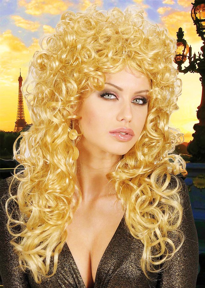 Attractive - Blonde Wig for Hair Accessory Fancy Dress