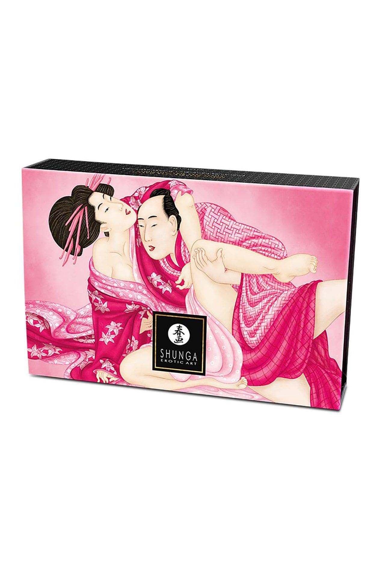 Shunga Kissable Massage Powder Raspberry Feeling Multicolor One Size