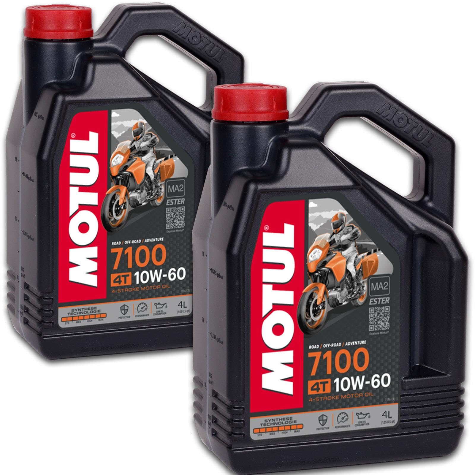 2x 109383 Motoröl (4 L) | 2x 4L 109383, (alt 104098) 4L 7100 4T 10W60, 7100 10W-60 4T