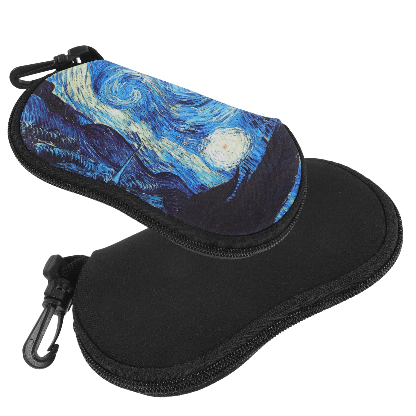 Healeved Estuche Portátil Con Cremallera Para Gafas Estuche Para Gafas Estuche Para Gafas De Sol Organizador Polarizado Estuche De Viaje Para Gafas De Lectura Para Mujeres Adultas