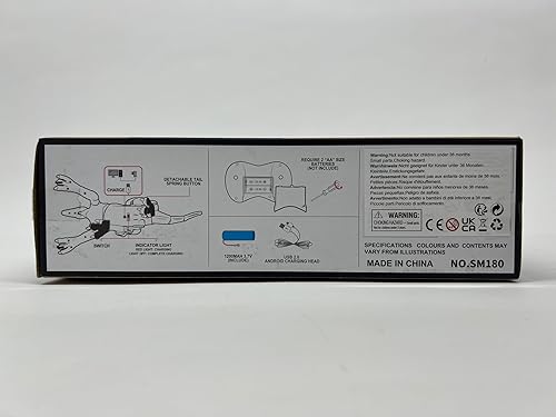Miniatura 13 de Mini Tudou Juguetes de dinosaurio grandes a control remoto, juguetes electrónicos para caminar con luz LED y sonidos de simulación realistas,