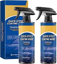 2 Pcs Car Coating Spray, 120ml Quick Effect Coating Agent, Multi-Functional Car Polish Renewal Agent for Ca r Wax Polish, Renewal