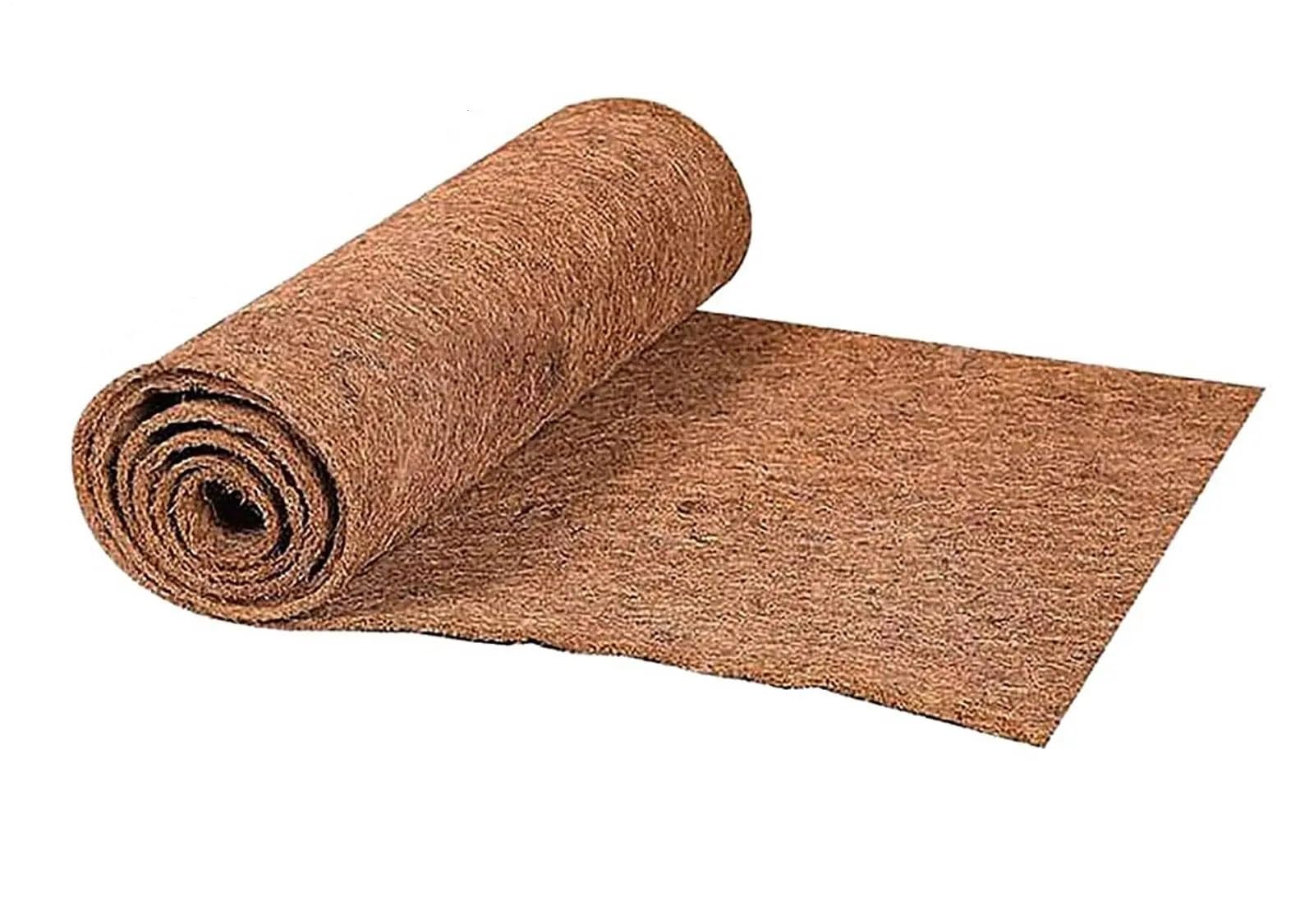 HYFEUOKF Coconut Coir Liner Plant Fiber Roll Pot Reptile Carpet Liners For AndPlanters​