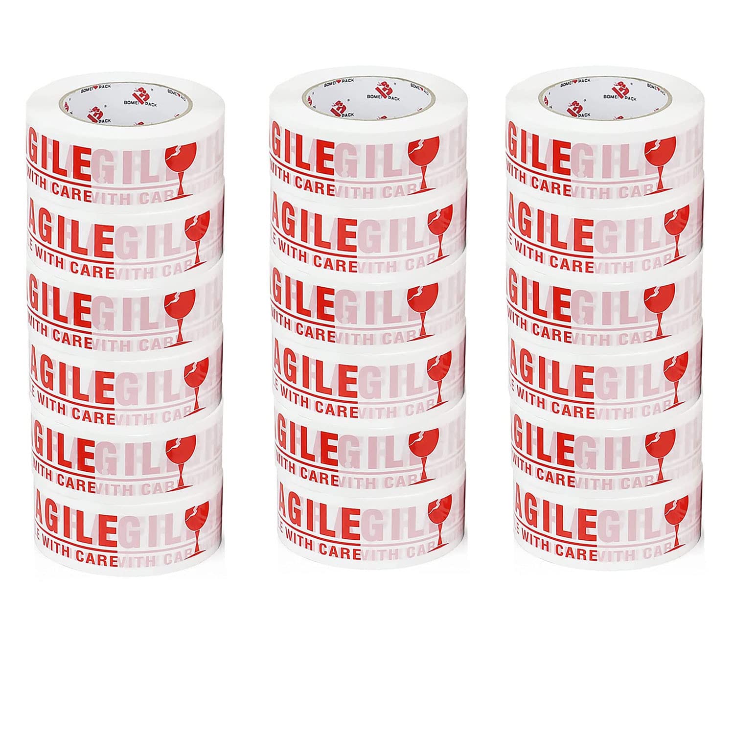 Acrylic Handle with care Tape/Fragile Handle With Care Packing Tape (2 Inch 65 m)-18 pcs set-Pack Of 3 (B0C4LPSX48) Amazon Price History, Amazon Price Tracker