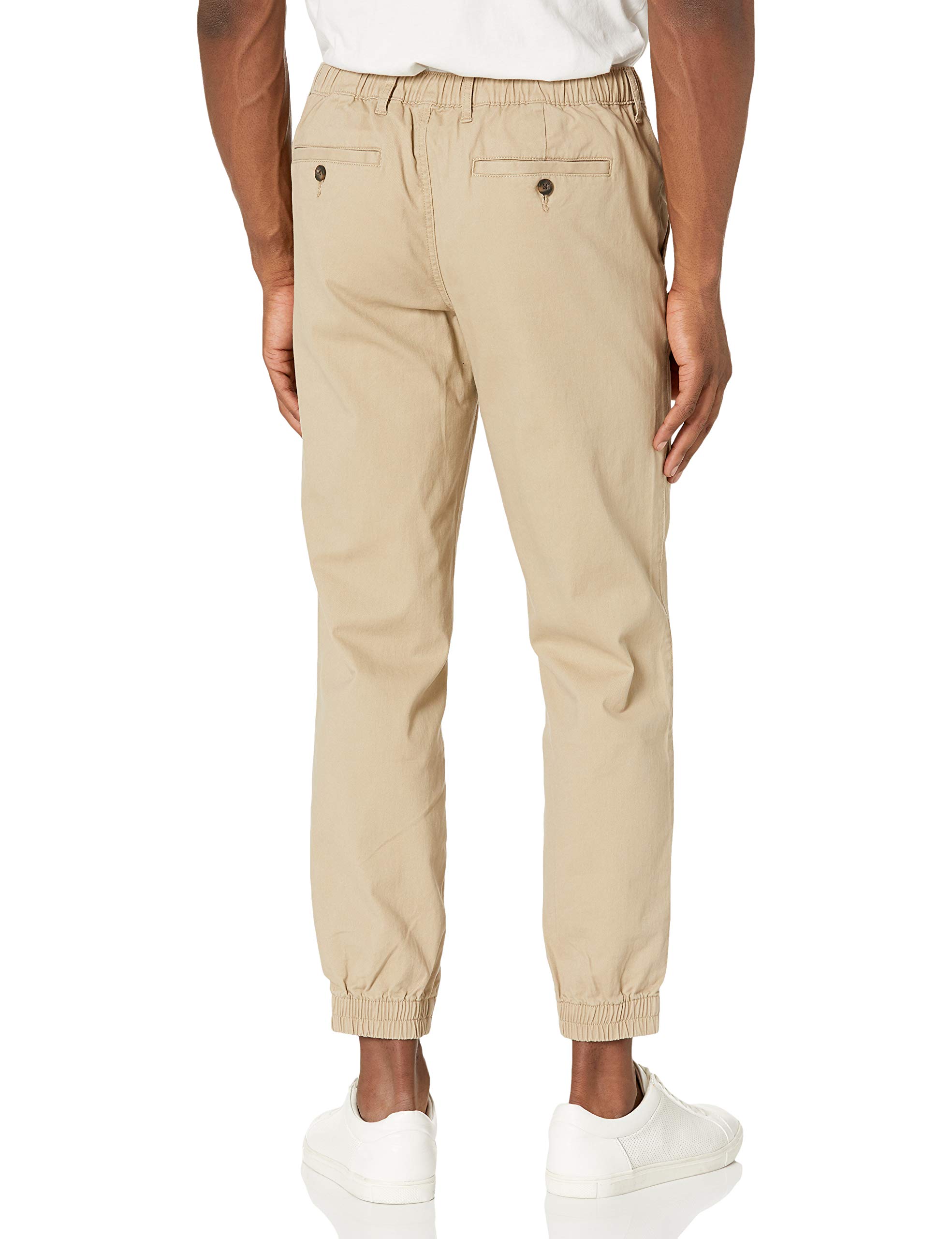 Amazon Essentials Uomo Pantaloni Jogger Chino dalla vestibilità Aderente