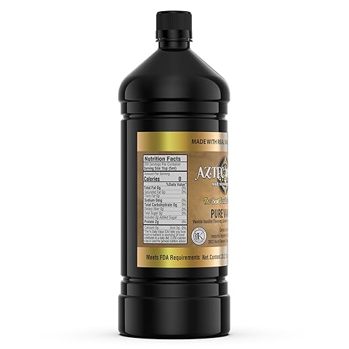 Miniatura 2 de Extracto de vainilla mexicana (33.2 onzas líquidas  1 L) Aztec Vanilla