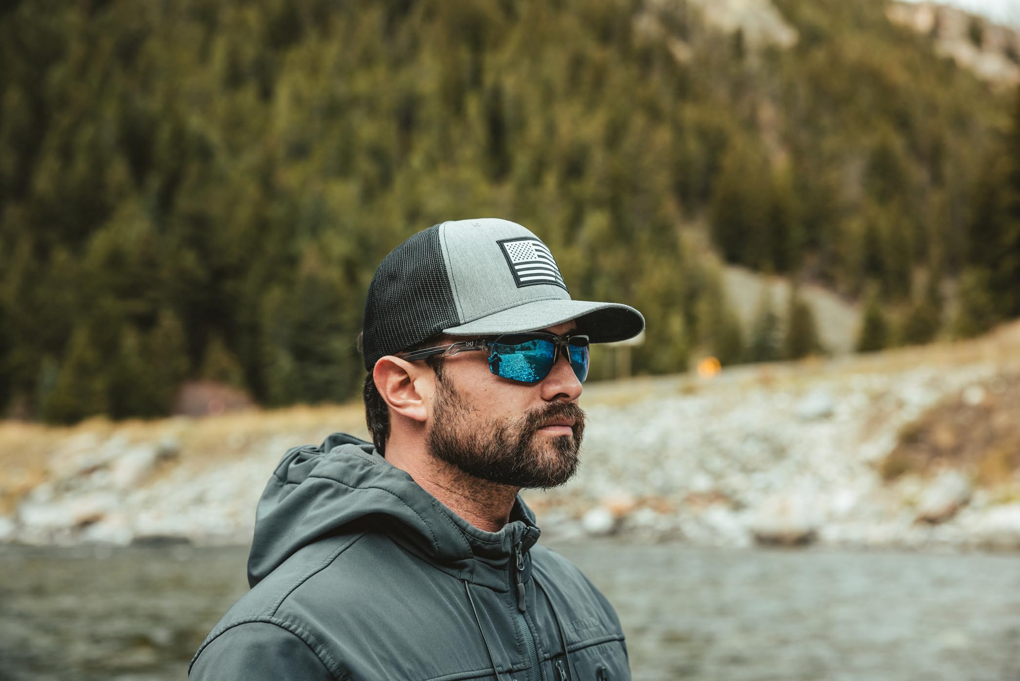 Wiley X JAKL Captivate polaryzacyjne okulary przeciwsłoneczne, okulary ochronne dla mężczyzn i kobiet, ochrona oczu UV do fotografowania i na zewnątrz, błyszczące, kryształowo-szare oprawki