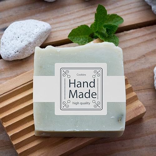 Miniatura 3 de Mr-Label Etiqueta de jabón de envoltura blanca imprimible de 1 x 8 pulgadas, etiqueta de banda de cigarros, etiquetas en blanco autoadhesivas e