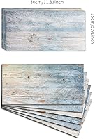 Vista 47 de Lukery Peel and Stick Tile Waterproof Backsplash for Kitchen Flower Tile Stickers Self-Adhesive Floor Tile PVC Wall Tile DIY Tile Decals, Grey