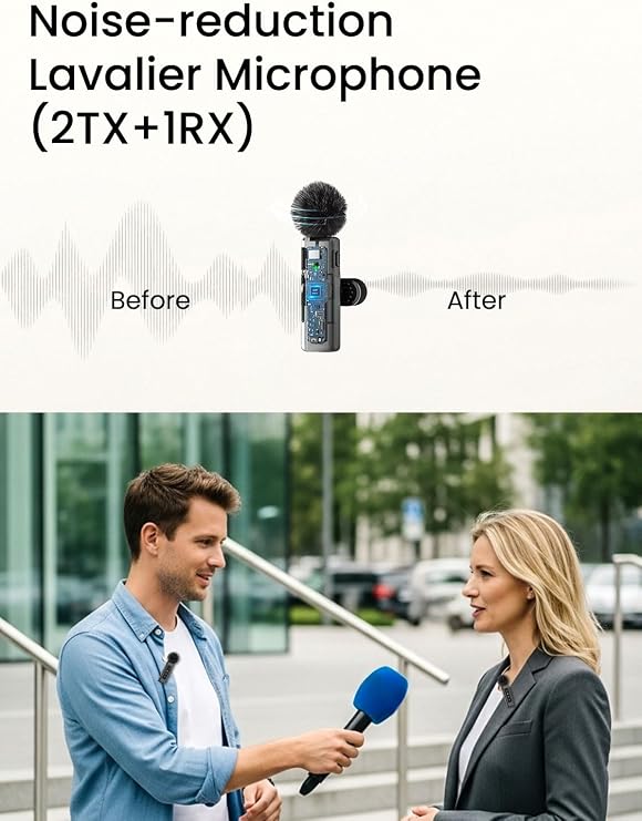 USKEYVISION Content Creator Essentials,Vlogging Kit w/Mic R01 Pro Combo1