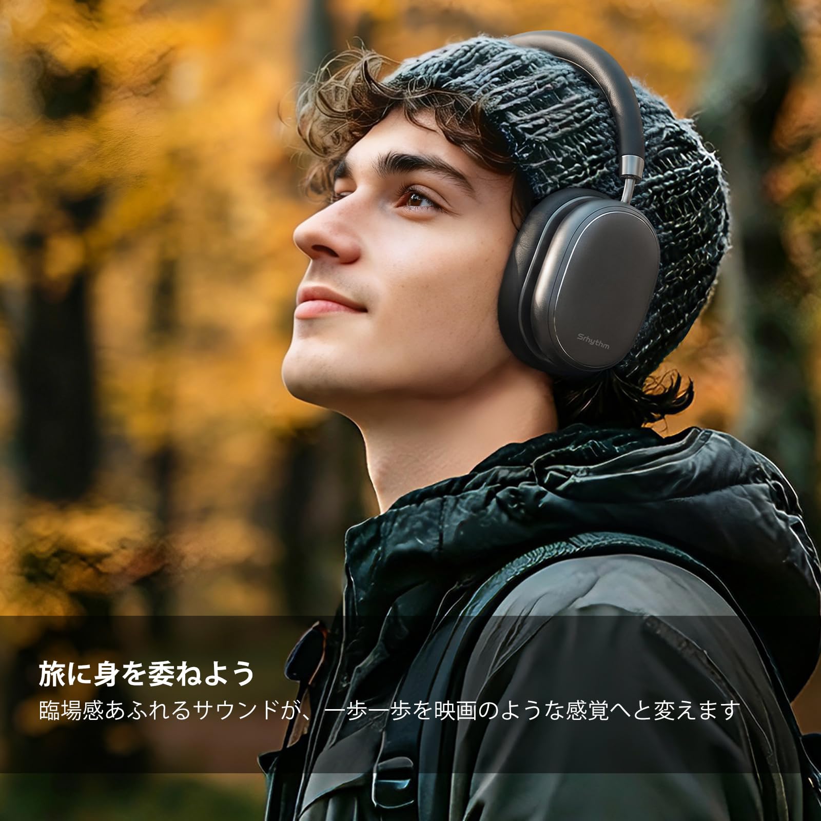 Amazon.co.jp: Srhythm NC95 Wireless Headphones Bluetooth 5.3