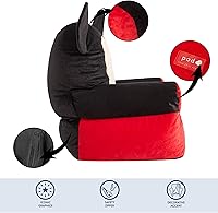 Vista 52 de Idea Nuova Gabby's Dollhouse - Sofá tipo puf suave y cómodo para niños