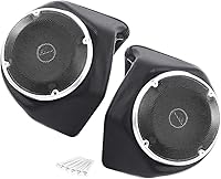 Vista 6 de King Trunk W/Backrest Pad Portaequipajes Altavoz de luz LED para Harley Touring Road Electra Glide 2014-2025