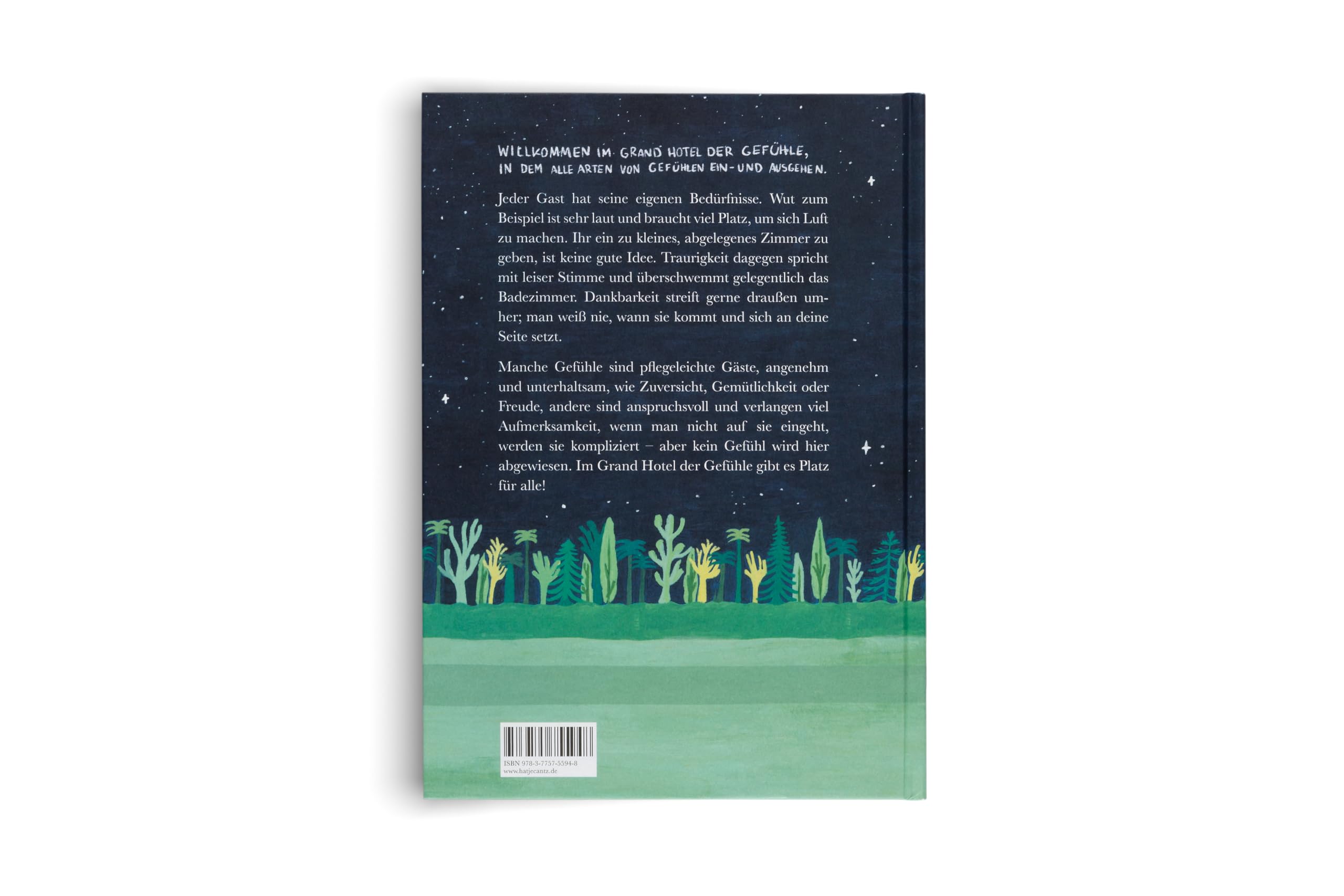 Das Grand Hotel der Gefühle. Wenn Liebe, Wut und Dankbarkeit bei uns einziehen: Gefühle beschreiben und benennen. Ein besonderes Kinderbuch ab 4 über Emotionen und Umgang mit Gefühlen