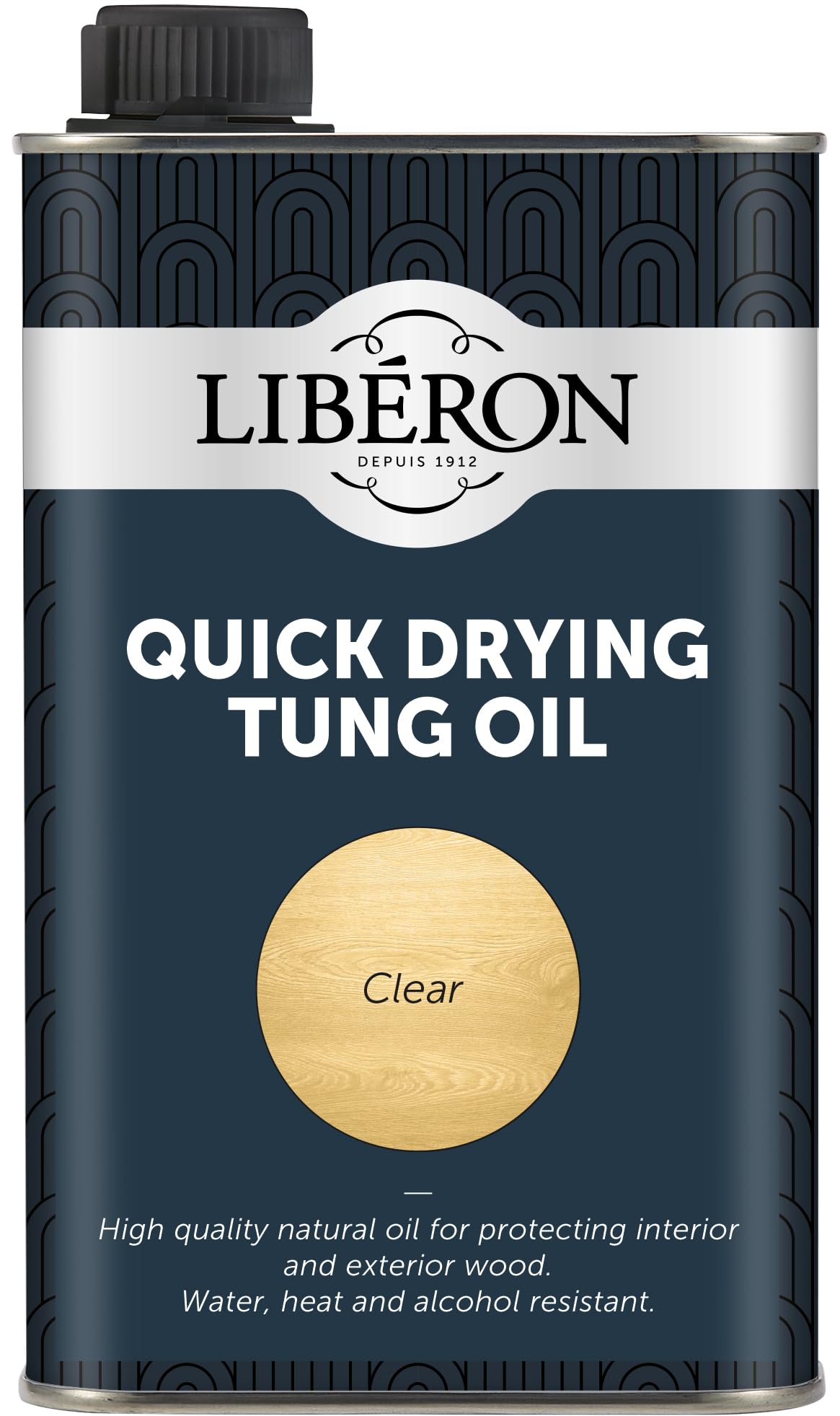 Libéron Quick Drying Tung Oil for Interior & Exterior Wood, 500ml