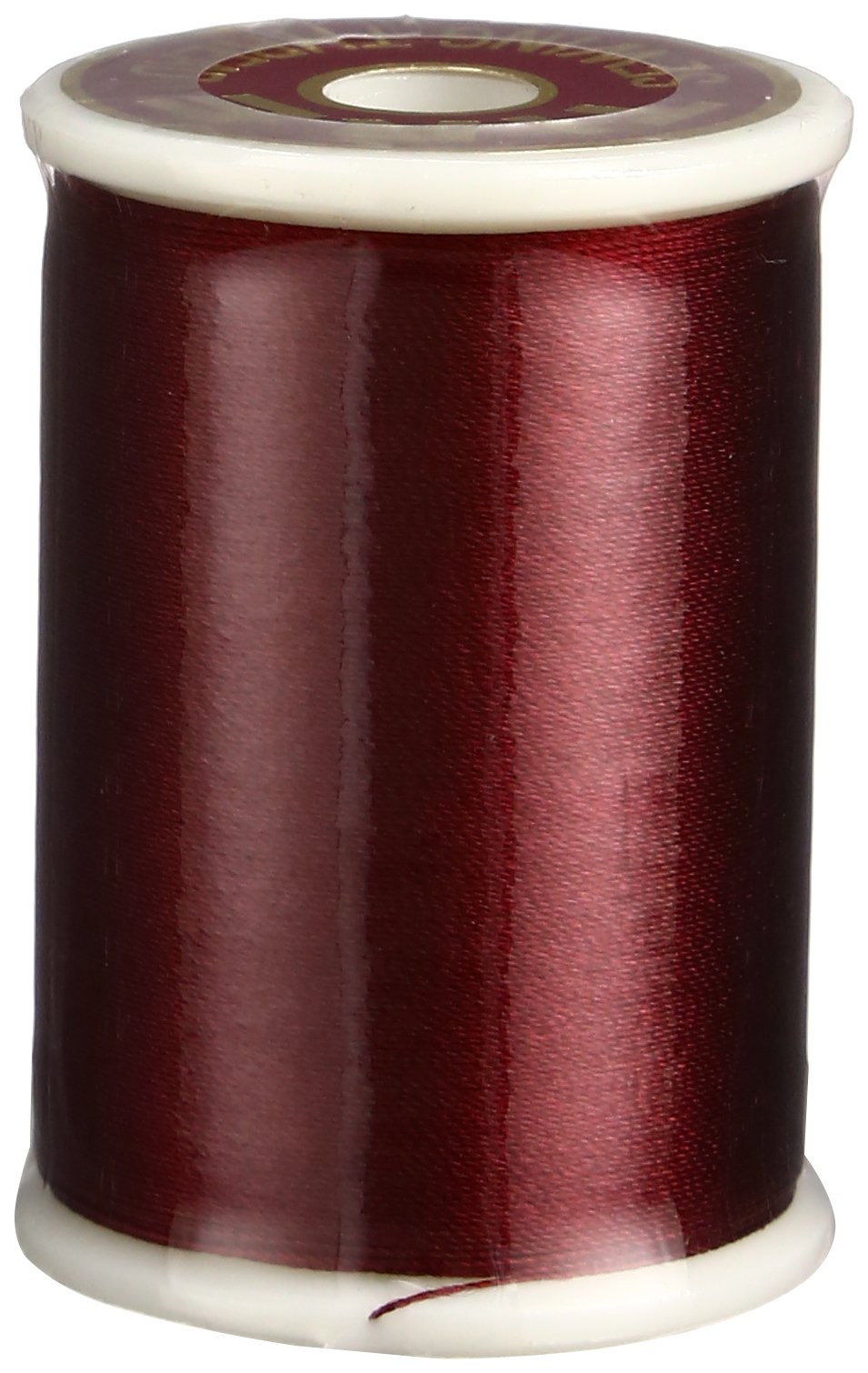 Superior Threads Tire Silk #50 3-Ply 50-Weight High Sheen Silk Embroidery Quilting Sewing Thread - 109 Yard Spool (#064 Claret)