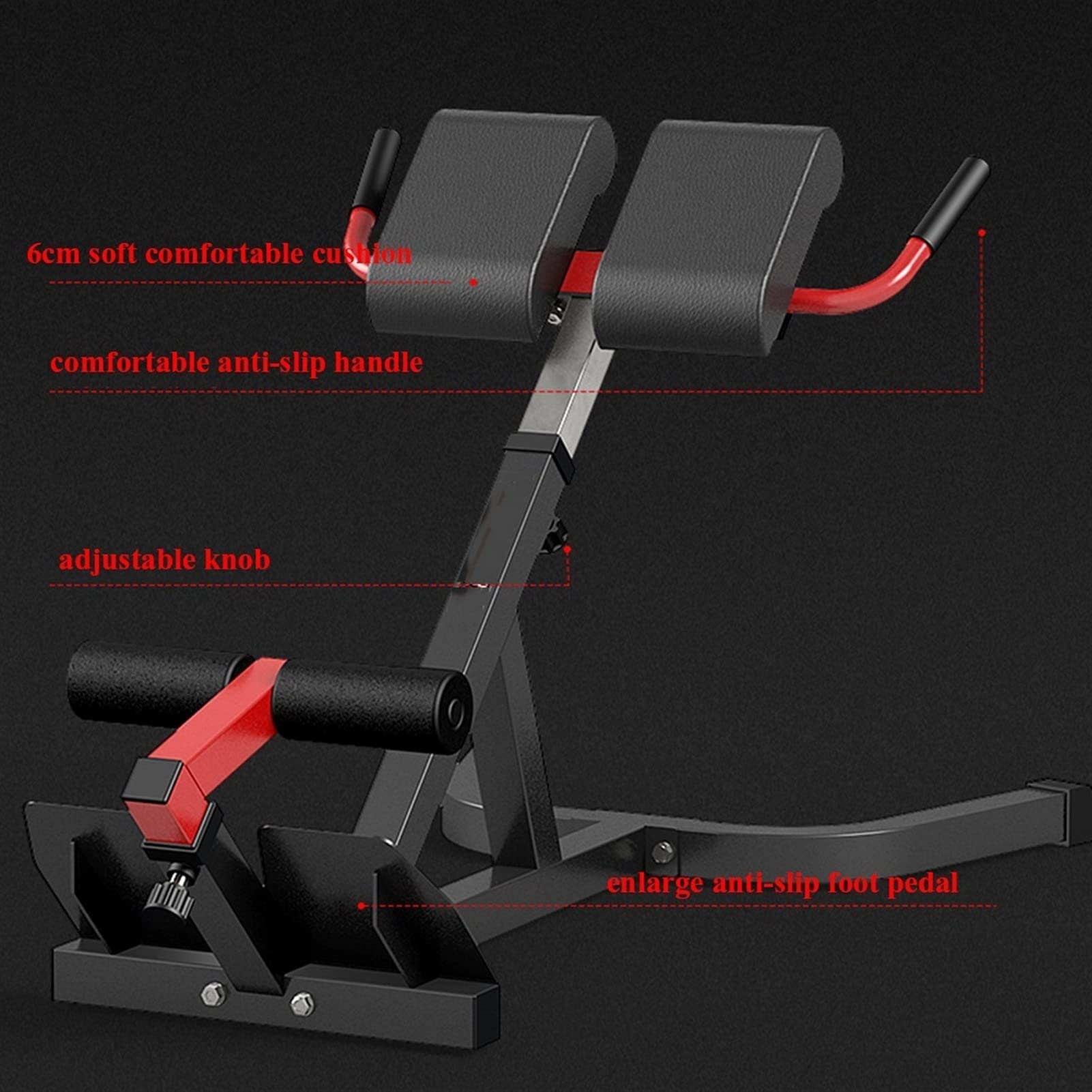 Appareil D'Hyperextension Multifonction Réglable - Chaise Romaine Pour Le Dos Jusqu'à 120 Kg - Entraînement Maison Appareil D'Hyperextension Multifonction Réglable - Chaise Romaine Pour Le Dos Jusqu'à 120 Kg - Entraînement Maison