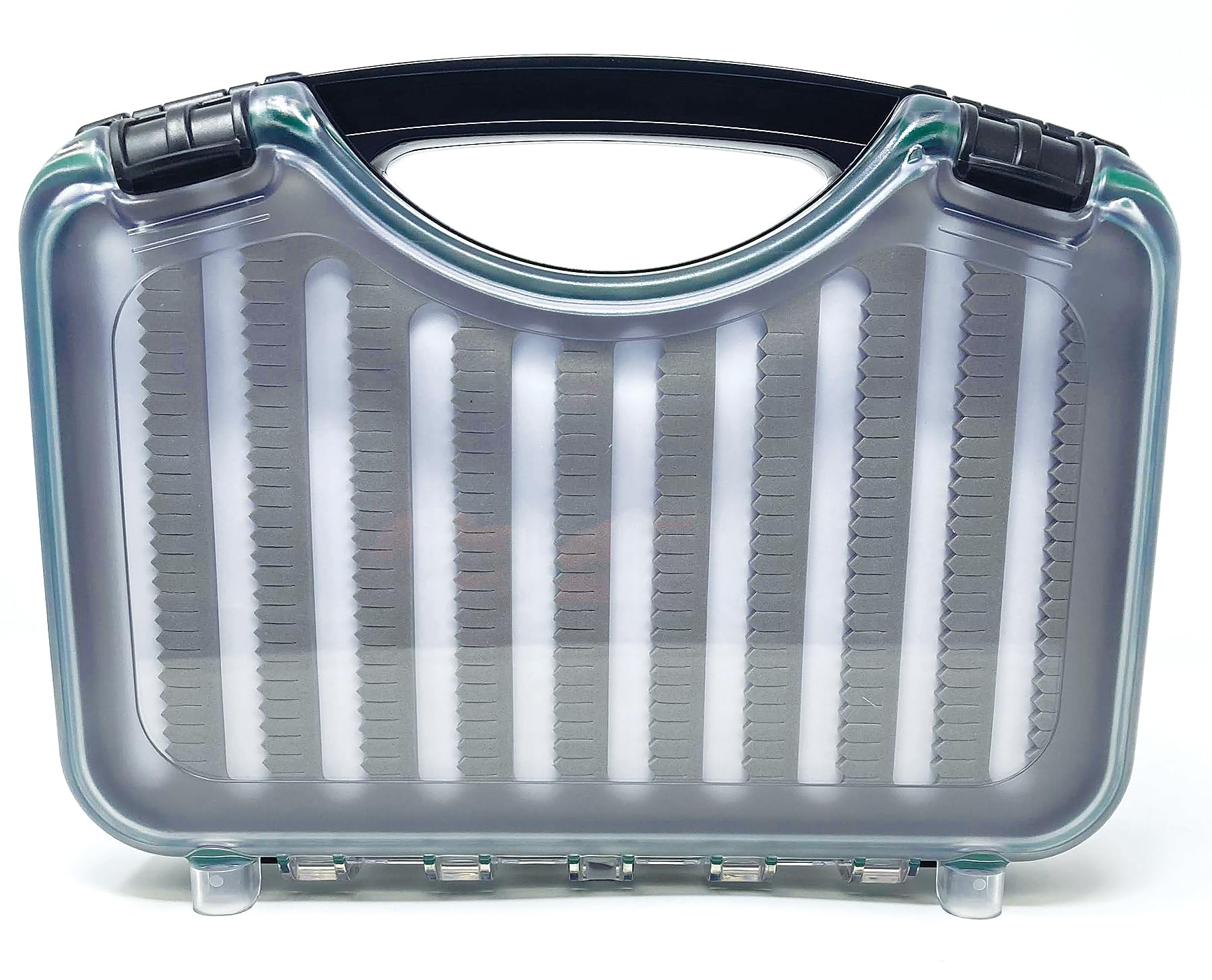 Fly Box, Doublesided Clear Waterproof - Large, Ideal for Dry, Nymph, and Streamer Fly Fishing Flies