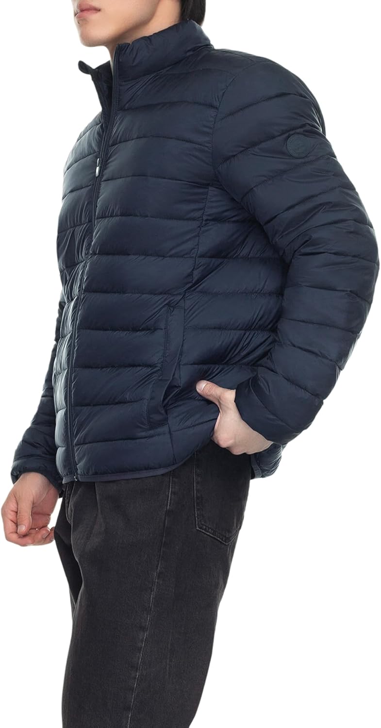 Rokka&Rolla Men's Lightweight Packable Puffer Jacket Winter Coat - Image 3