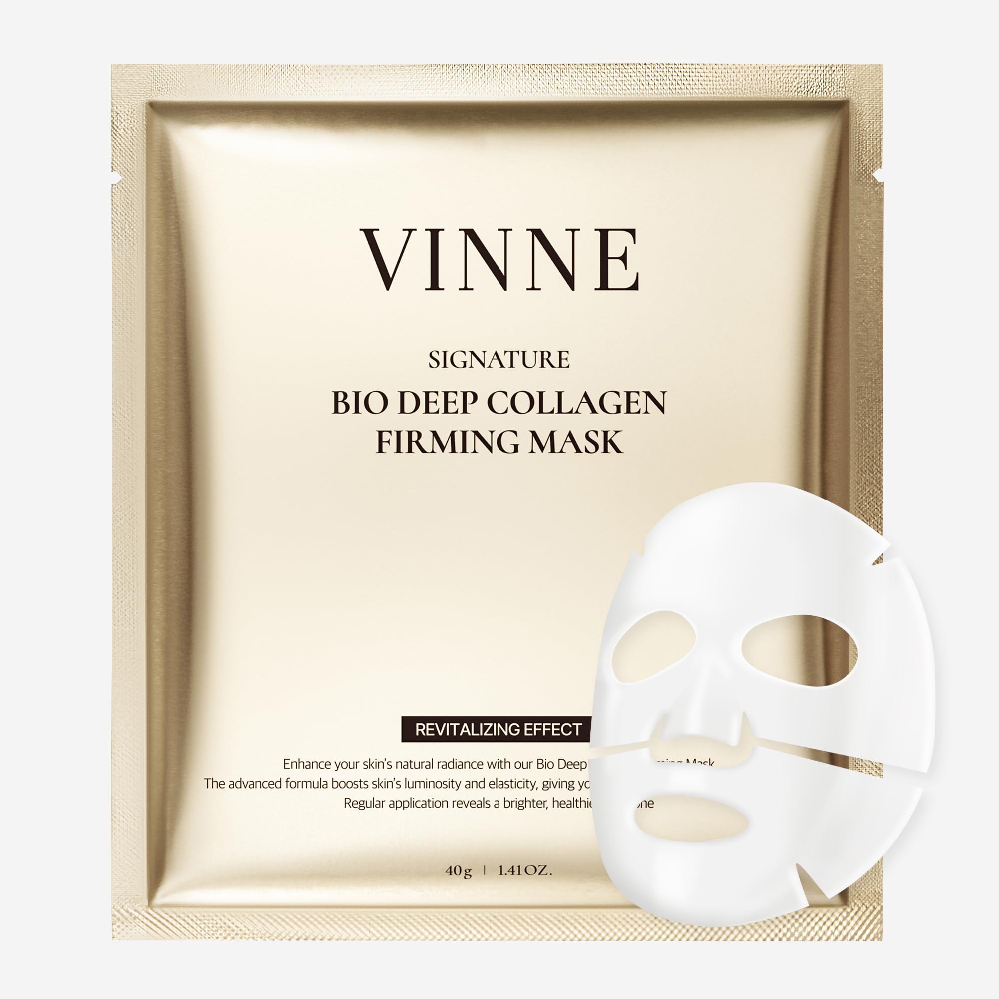 VINNE BIODEEP COLLAGEN FIRMINNG MASK 12枚 Amazon.com : VINNE Signature Bio Deep Collagen Firming Mask