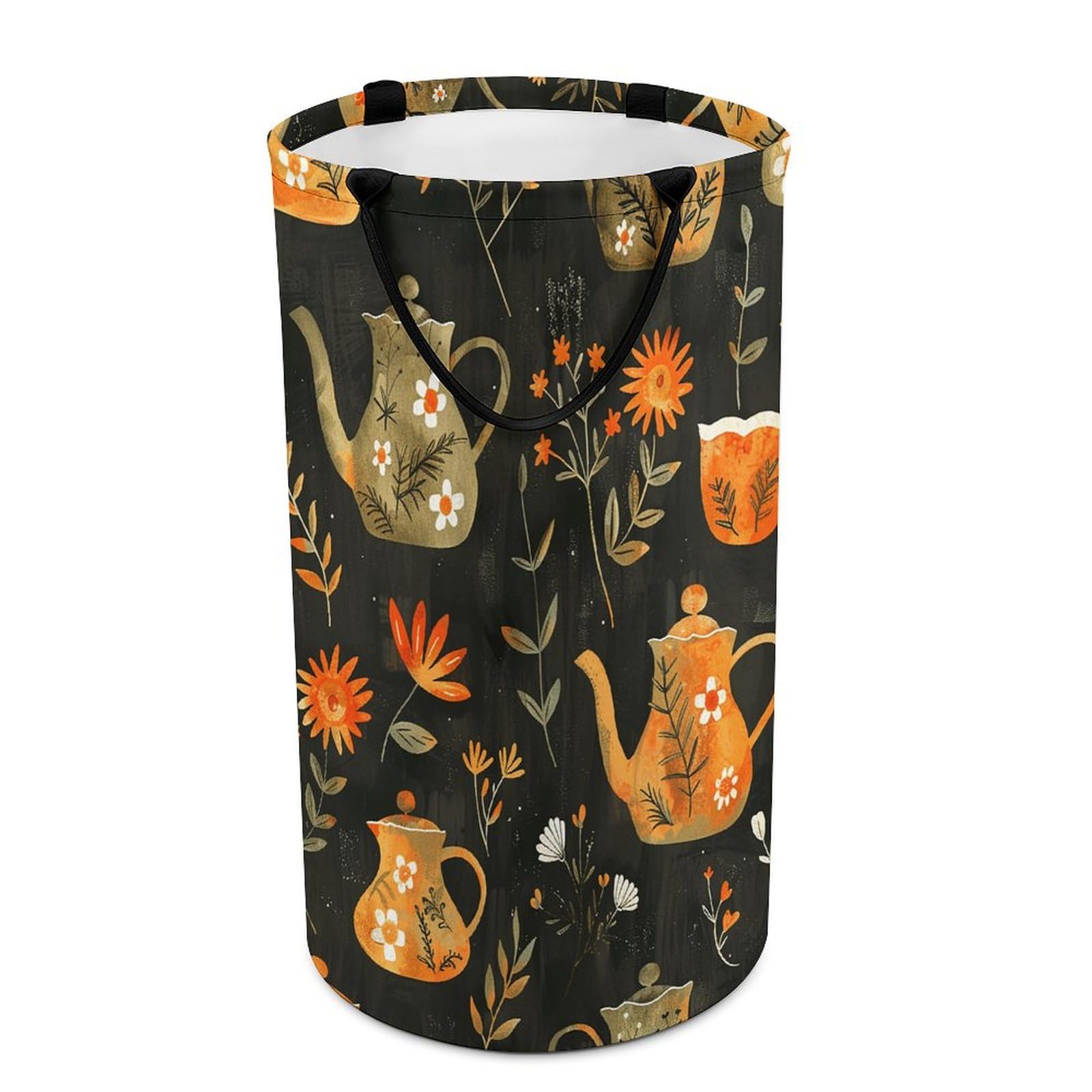 Panier à linge pliable avec poignées solides pour linge et jouets d'enfants