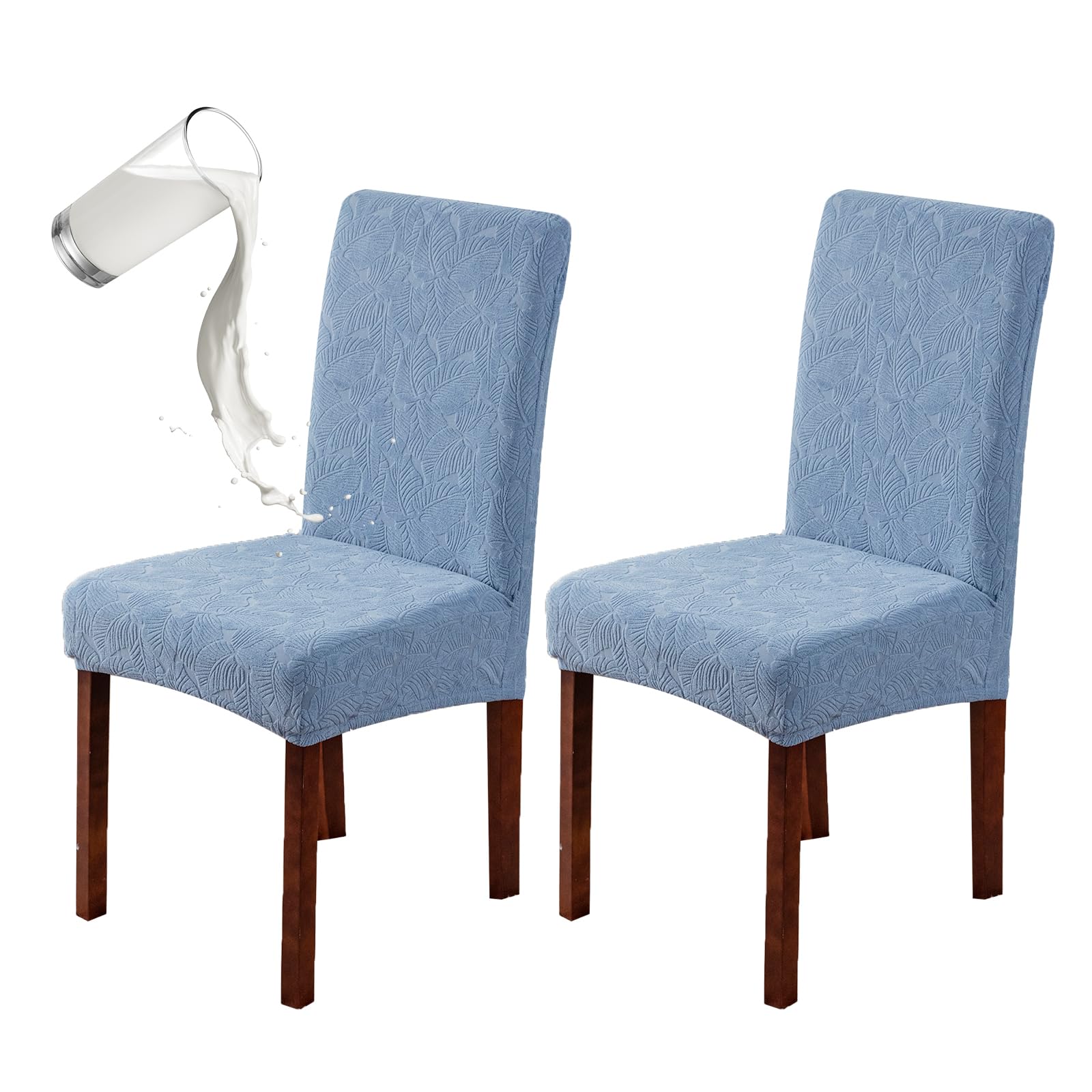 Photo 1 of Waterproof Dining Room Chair Covers, Stretch Parsons Chair Slipcovers