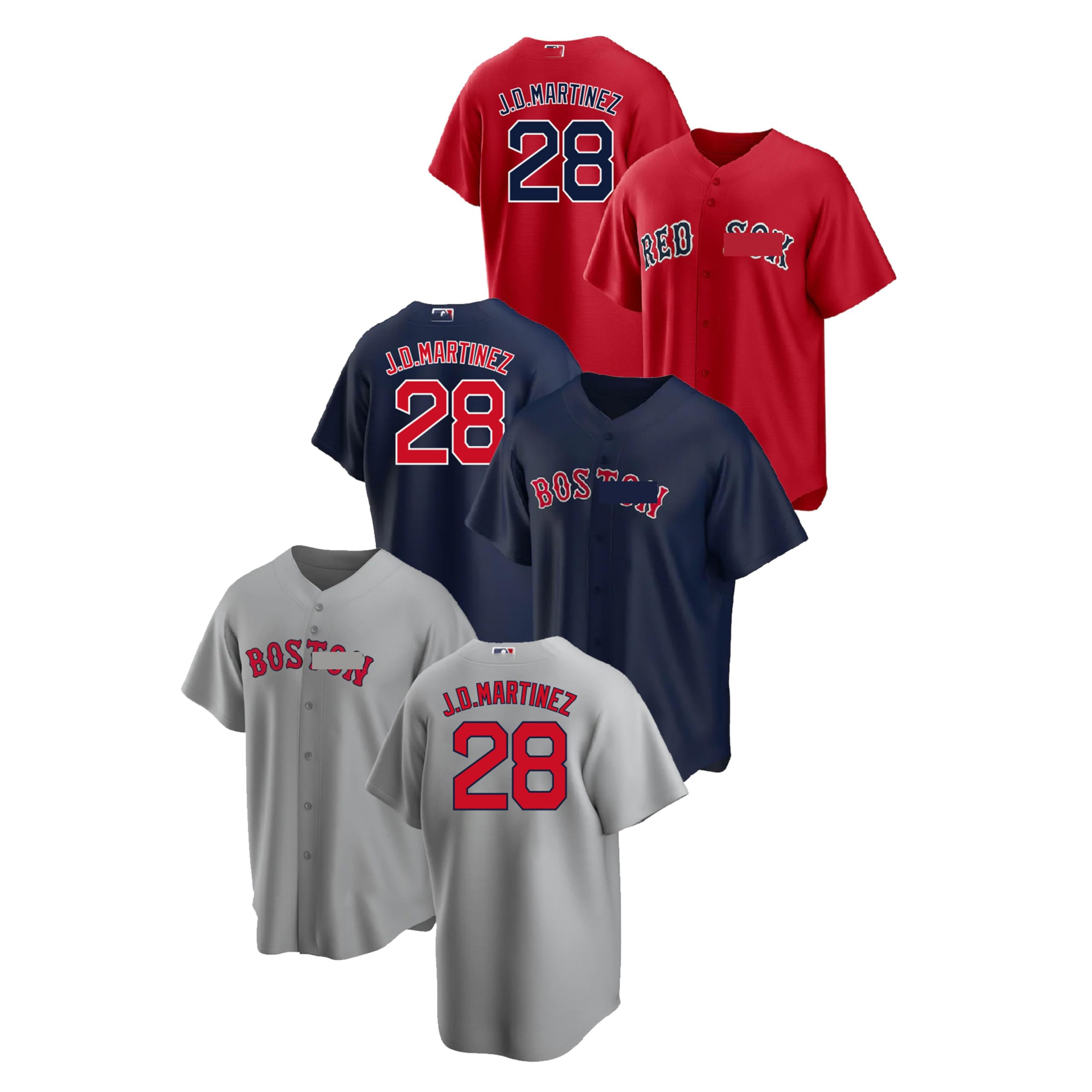 レッドソックス ジャージ 背番号18 RED SOX ジャージ 背番号18