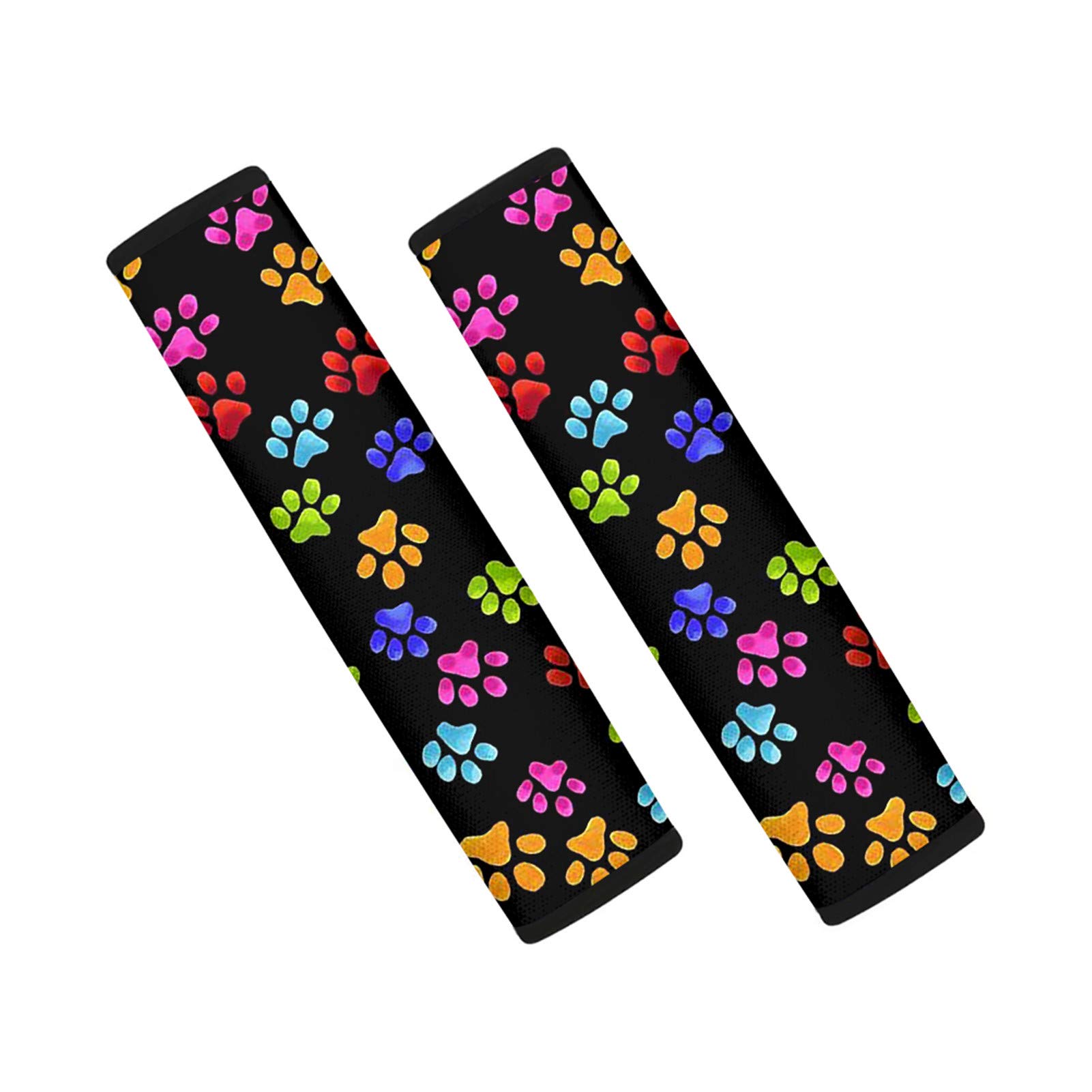 Showudesigns Highland Cow Sunflower Car Seat Belt Covers for Kids Adults Universal Fit Seatbelt Strap Cover Backpack Harness Pads Animal Cattle Flower Car Seatbelt Covers — view 14
