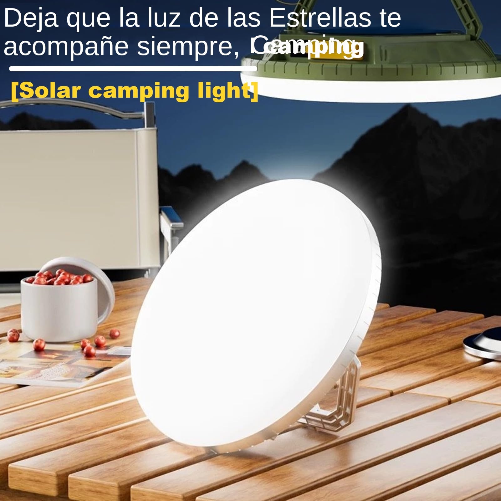 Lanterne da campeggio, 1600 lumen, per tenda alimentate da