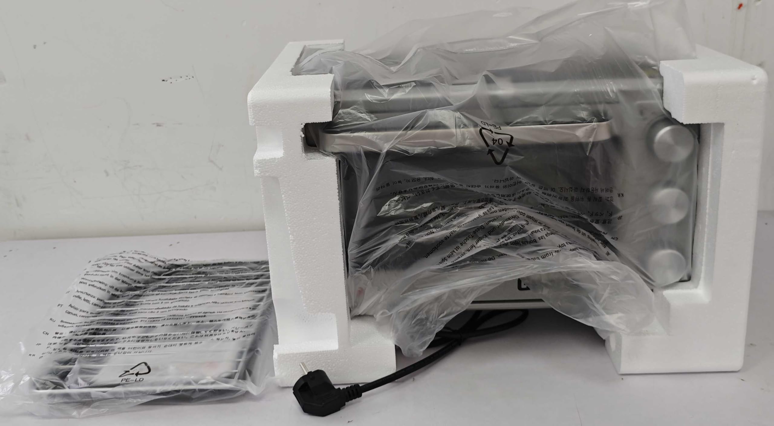 Sirge Four électrique, capacité 16L, 5 fonctions de cuisson, minuterie 60 min, équipé de gril, bac d'égouttement et collecteur de miettes, 1400 W