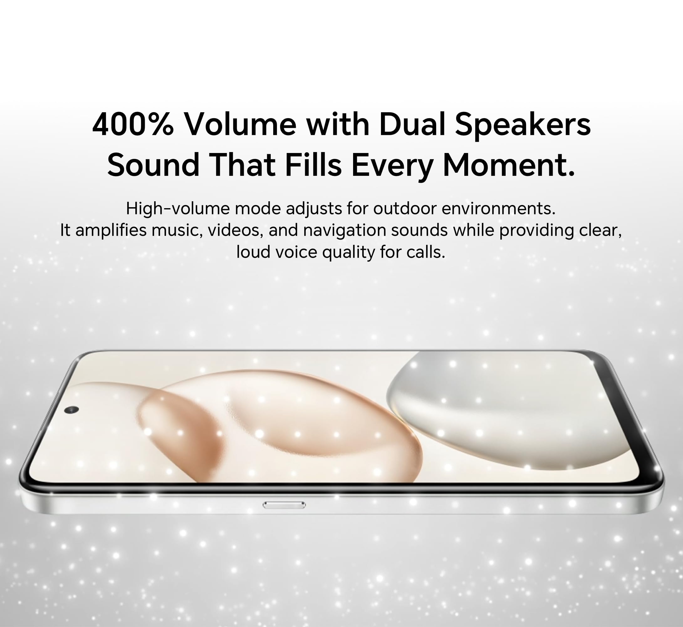 Honor 400 Smart 5G 17,2 cm [6.77] Doppia SIM Android 15 USB tipo-C 4 GB 128 GB 6500 mAh Nero (HONOR 400 SMART 4GB+128GB VELVET BLA)