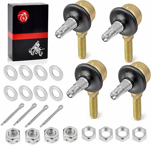 Miniatura 2 de Varillas de acoplamiento Rótulas izquierda derecha para Yamaha Banshee Raptor Warrior Wolverine Blaster 125 200 250 350 660 Grizzly 125 350 450 550