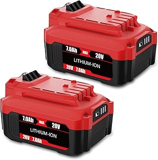 CMCB202 Upgarded 7.0Ah 20V Replacement for Craftsman V20 Battery for Craftsman 20V MAX Lithiumion Battery CMCB201 CMCB202-2 CMCB204 CMCB204-2 CMCB209 CMCB205 CMCS500 for Craftsman 20Volt Drill Battery