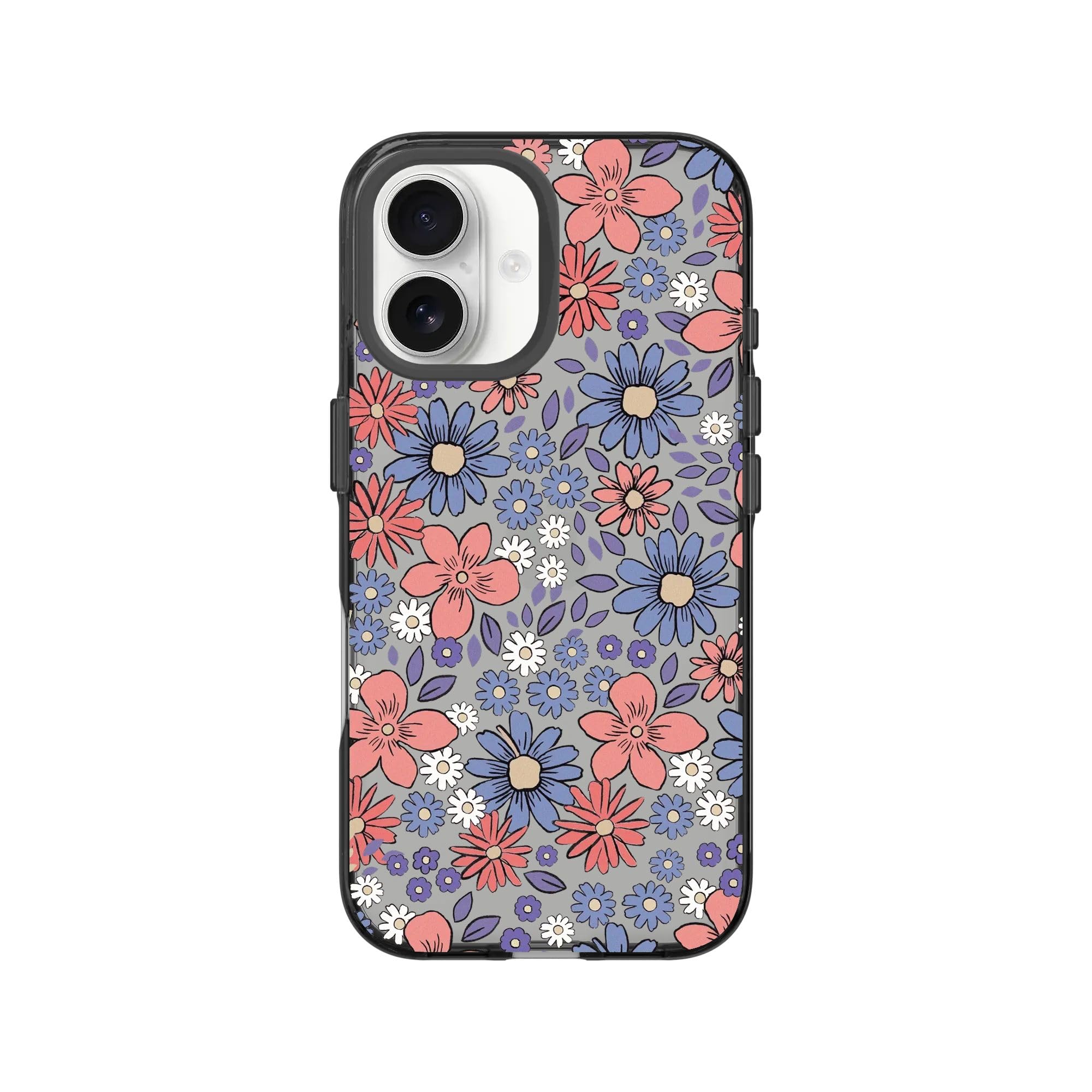 Coque iPhone 16 Plus antichoc transparente noire résistante aux rayures - 7