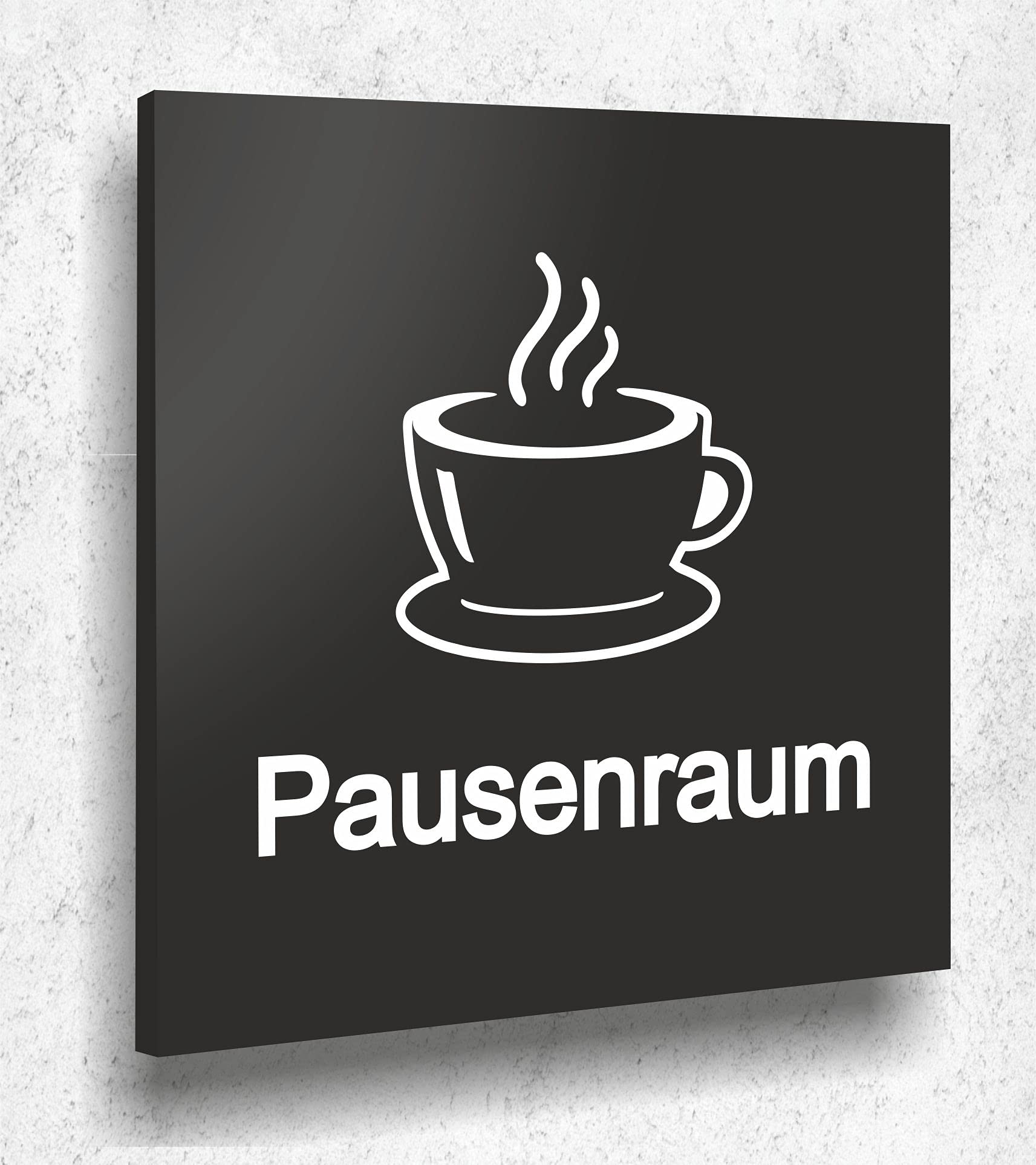 Panneau De Porte De WC PERSONAL Noir Mat Impression UV 12 X