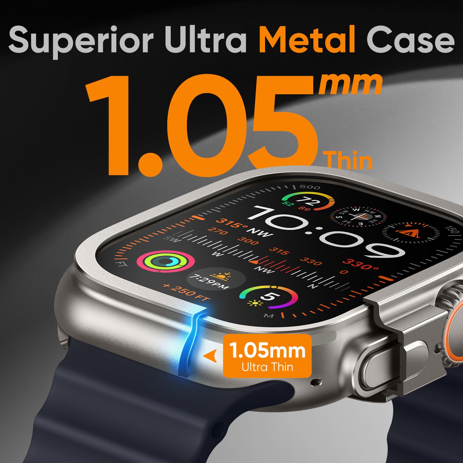 Amazon.co.jp: [Suitisbest] アップルウォッチカバー 45mm Apple Watch 