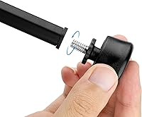 Vista 3 de VICTIV Pico de goma universal antideslizante de 1/4 de pulgada, compatible con trípode Victiv NT70 NT72, rosca de 1/4"-20 para trípodes monopies