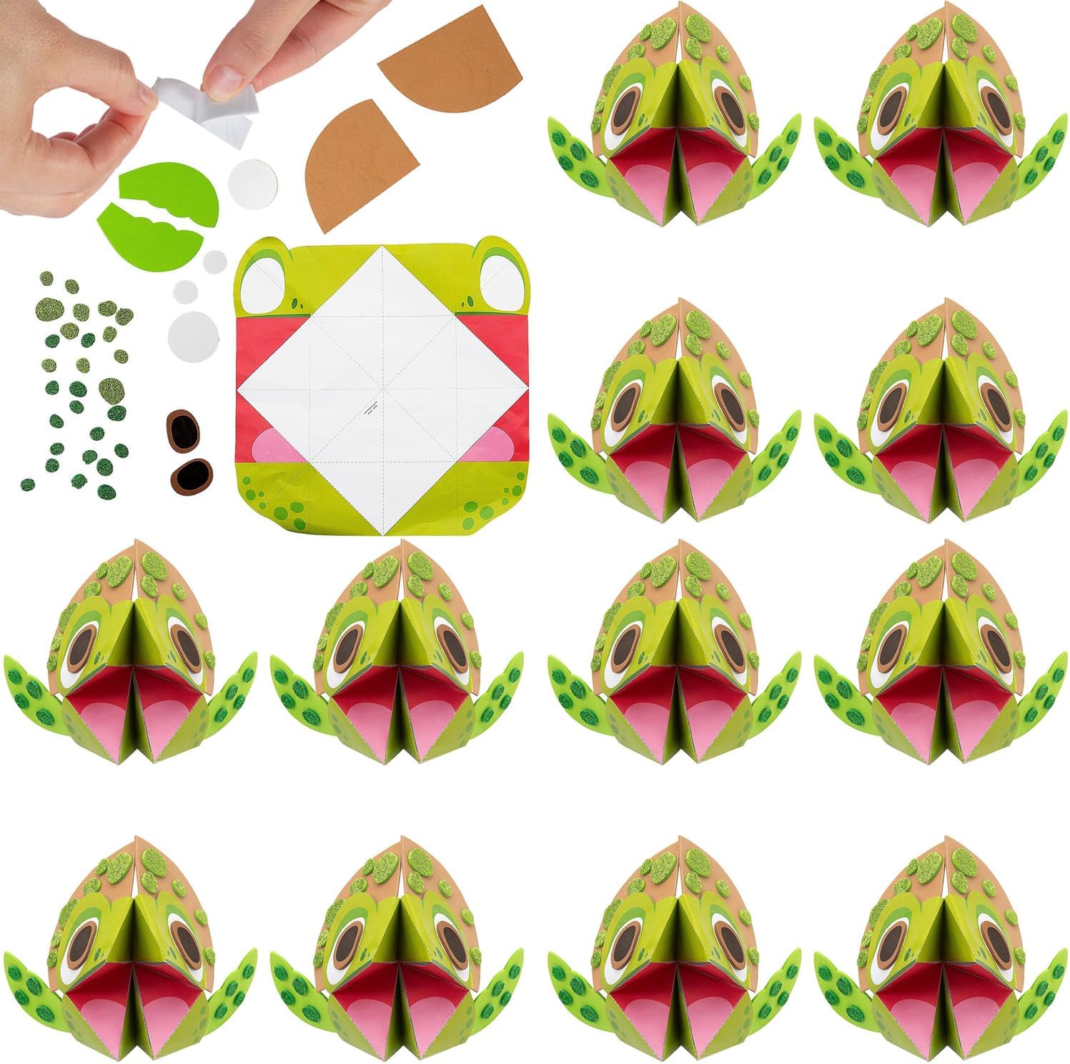 Fun Express Turtle Fortune Teller Craft Kit VBS 2026 - Makes 12