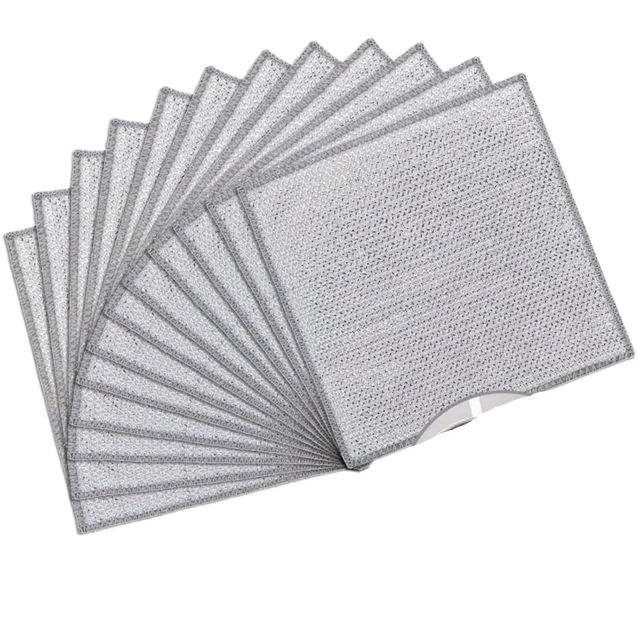 Geschirrtücher Kratzfestes Geschirrtuch-Set aus Stahlwolle, Mehrzweck-Küchentuch und Reinigungspad(50pcs)