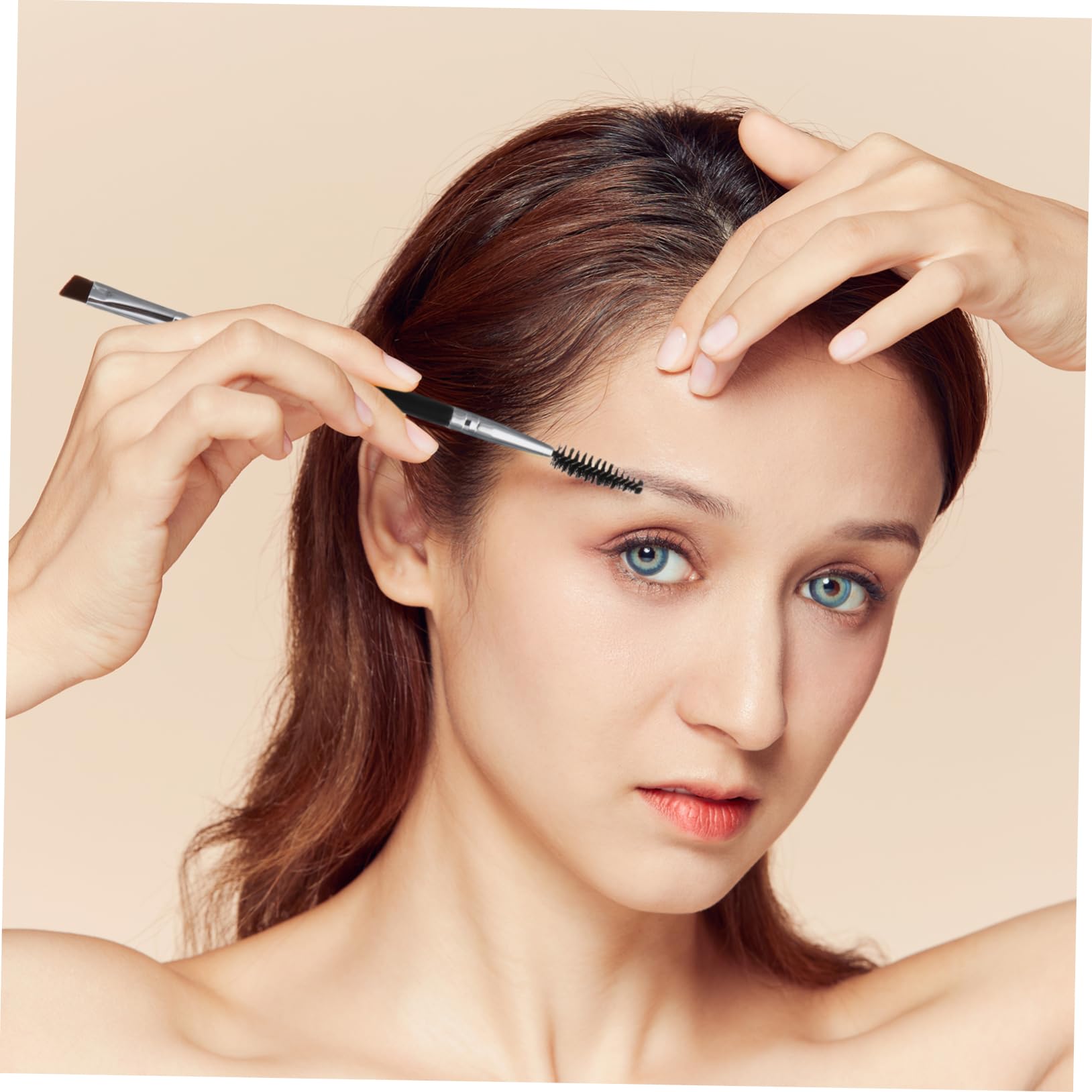 FOMIYES Doubleended Brow Makeup Tools 6pcs Eyebrow Brush Lash Brush Set Spoolies for Eyebrows Set