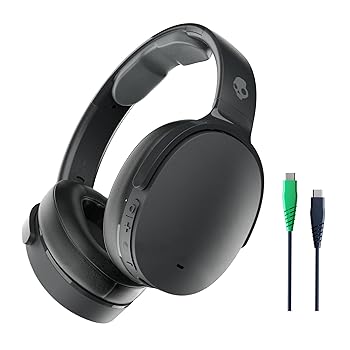 Skullcandy Hesh ANC Over-Ear Noise Cancelling Wireless Headphones True Black