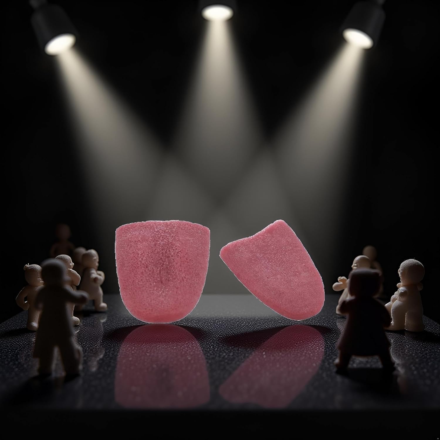 2 Pcs Realistic Fake Tongue Gross Jokes Prank Magic Tricks Fashion Processing Halloween Magicians Props Tricks Tongue, Magic Kits and Accessories